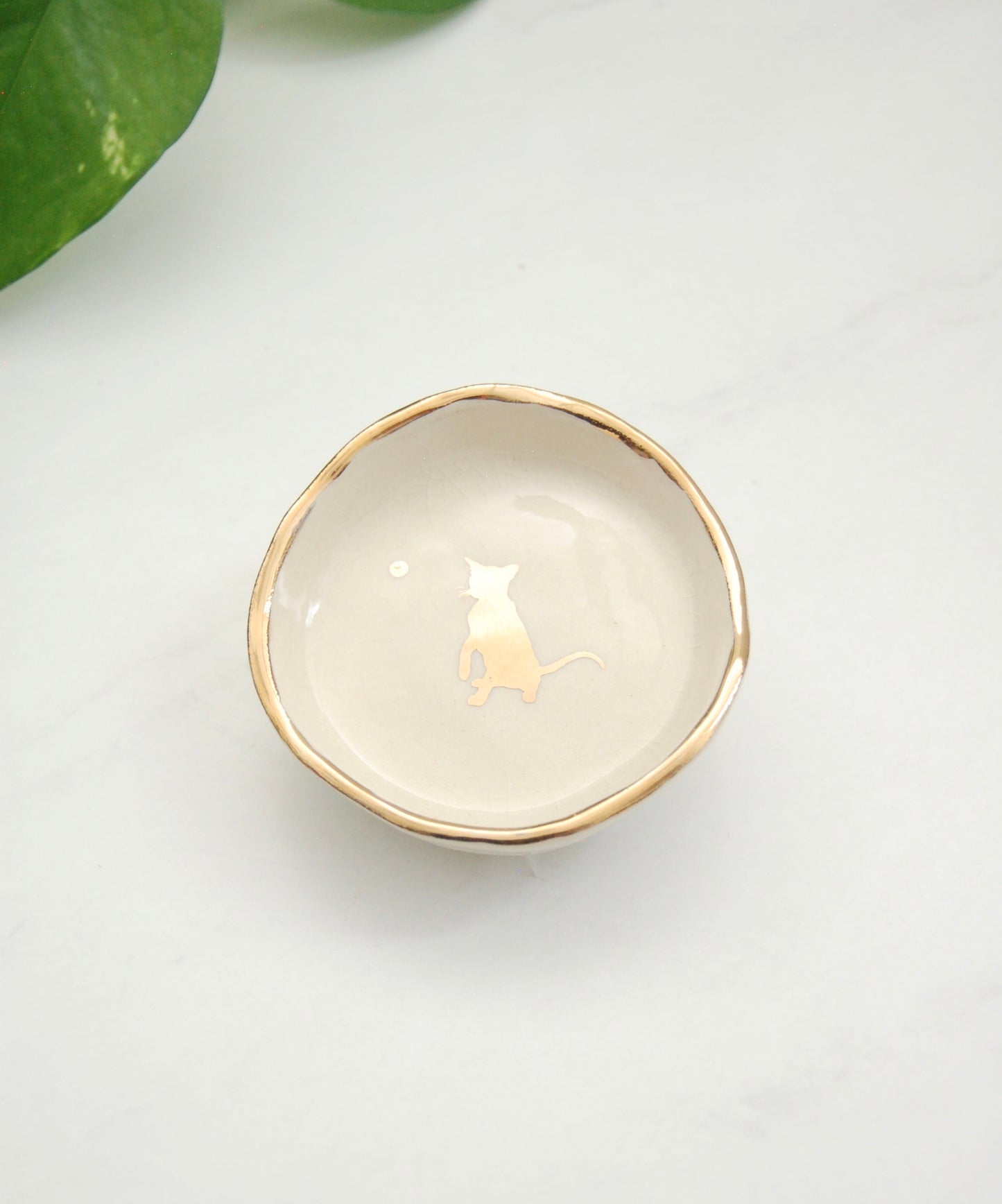 Curious Kitten : Tiny Decor Dish