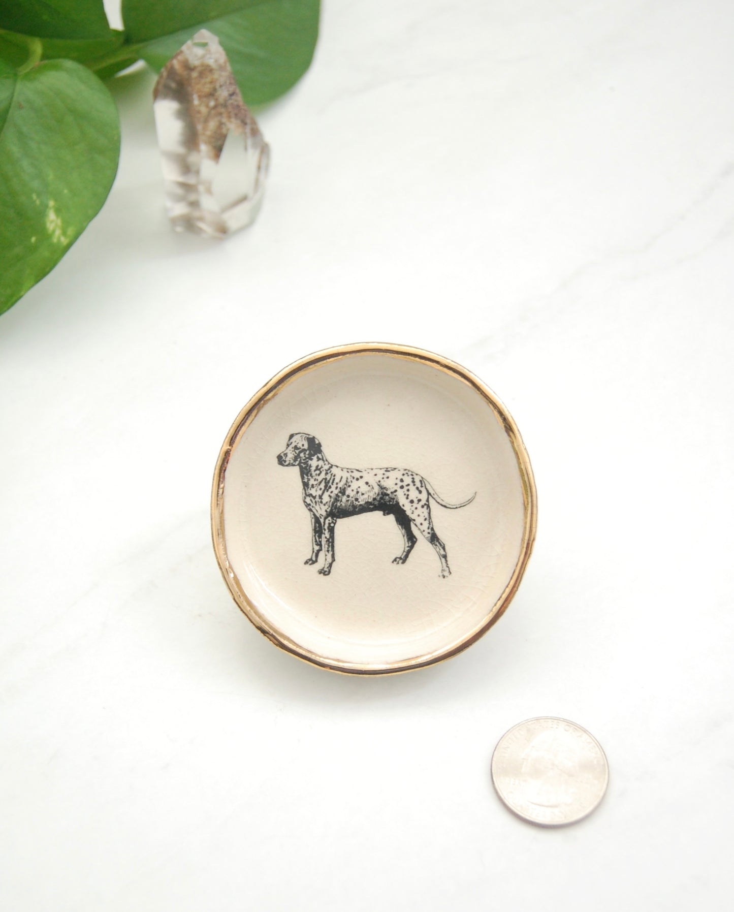 Dalmatian Decor Dish