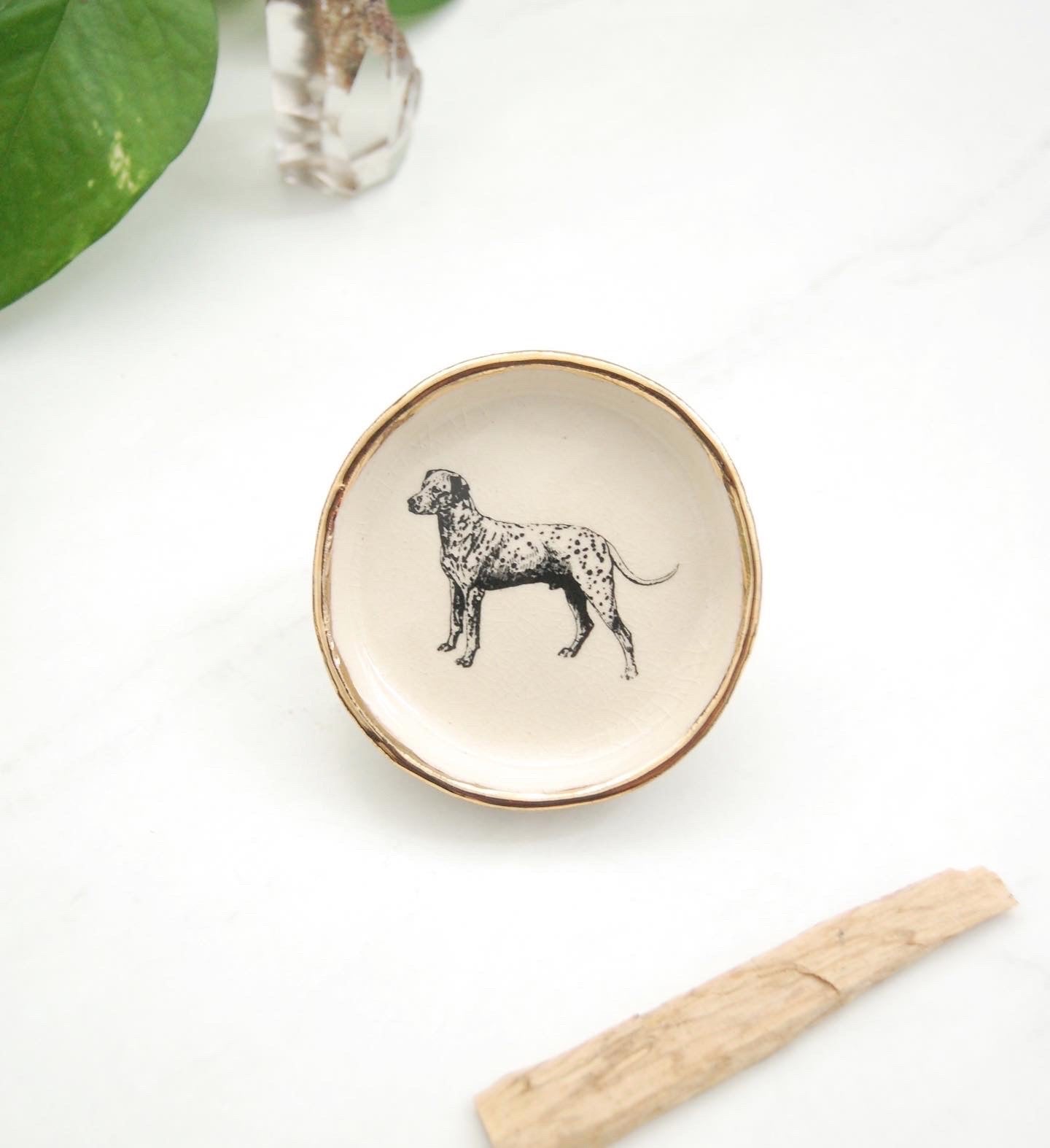 Dalmatian Decor Dish