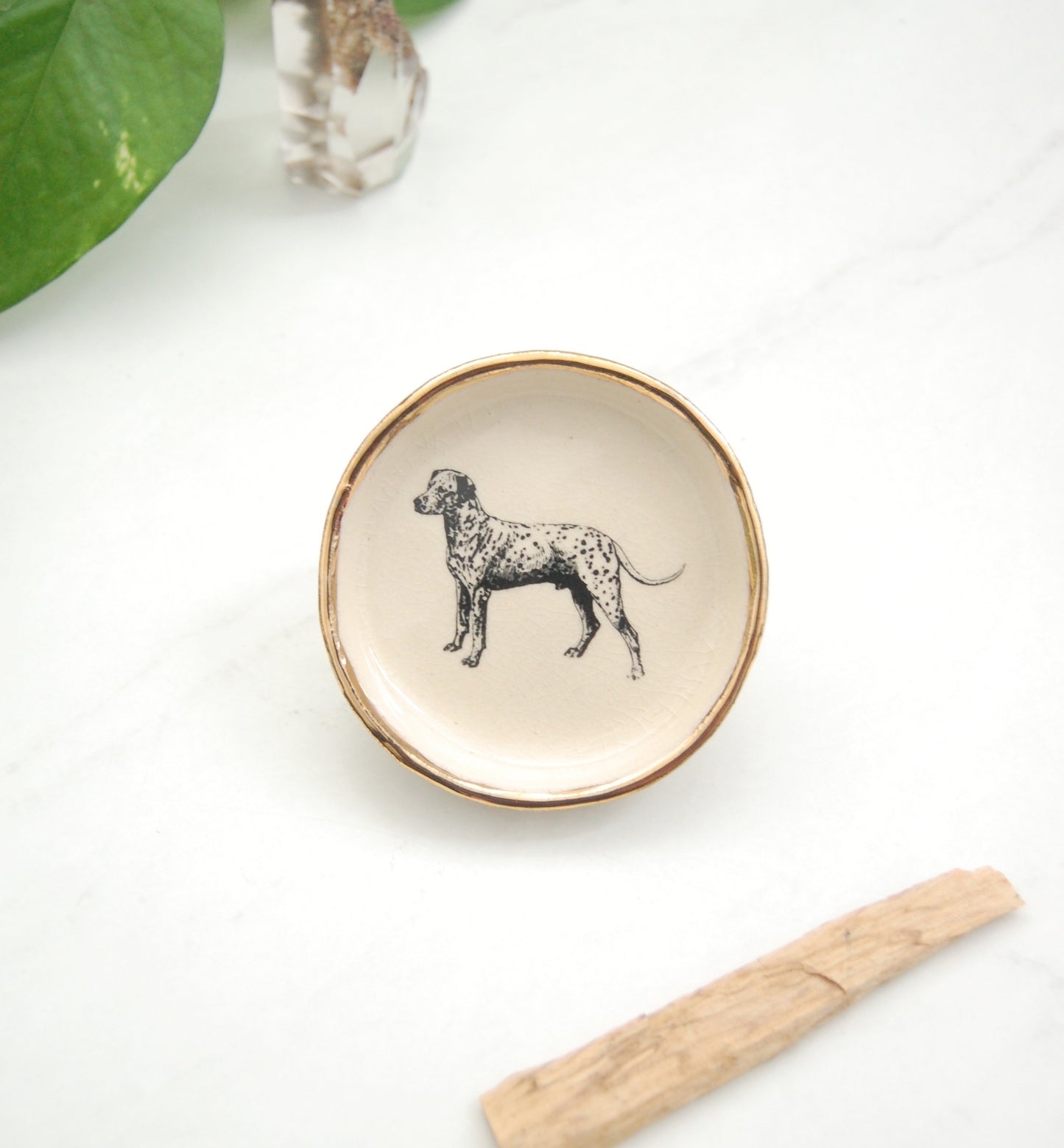 Dalmatian Decor Dish