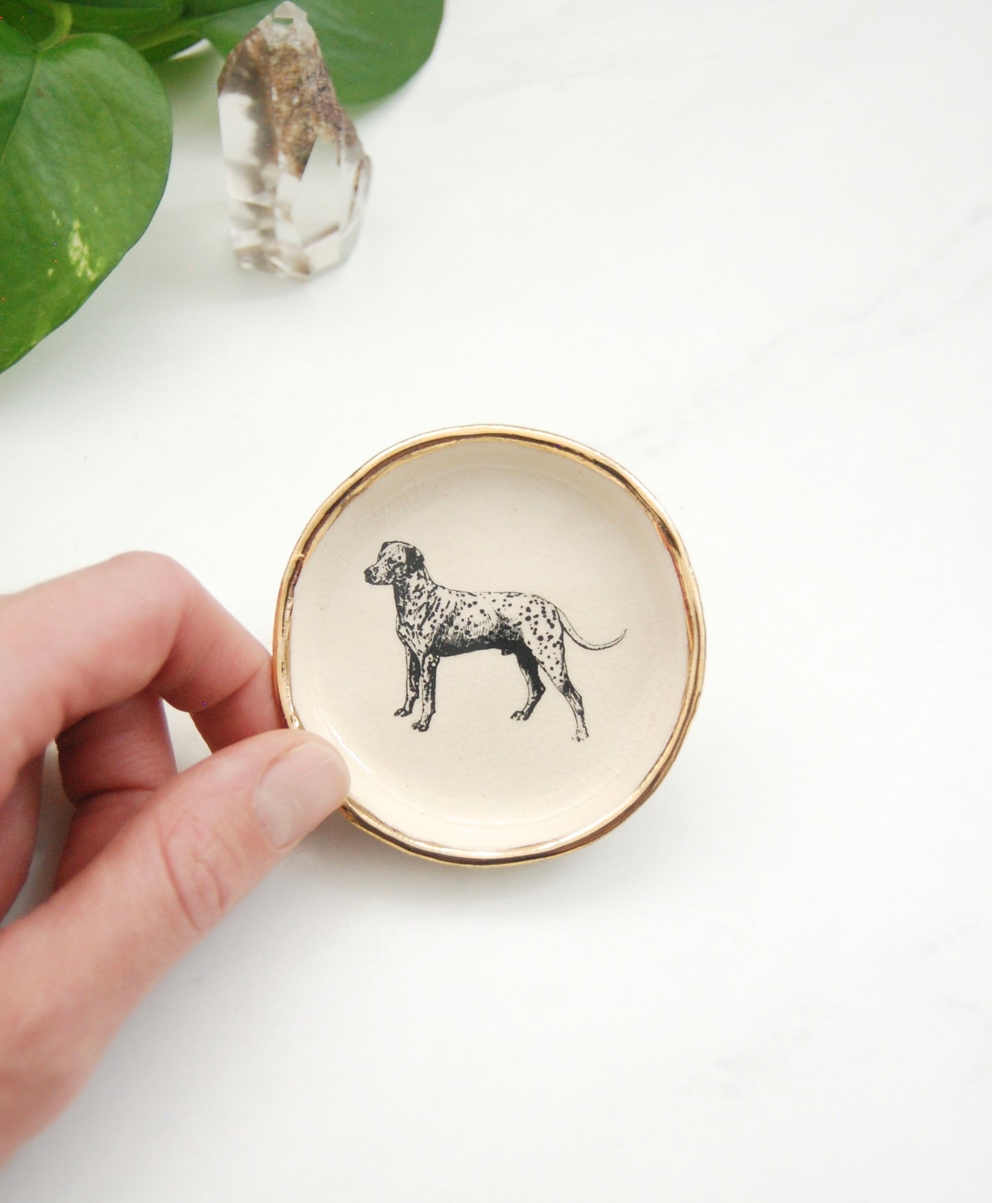 Dalmatian Decor Dish
