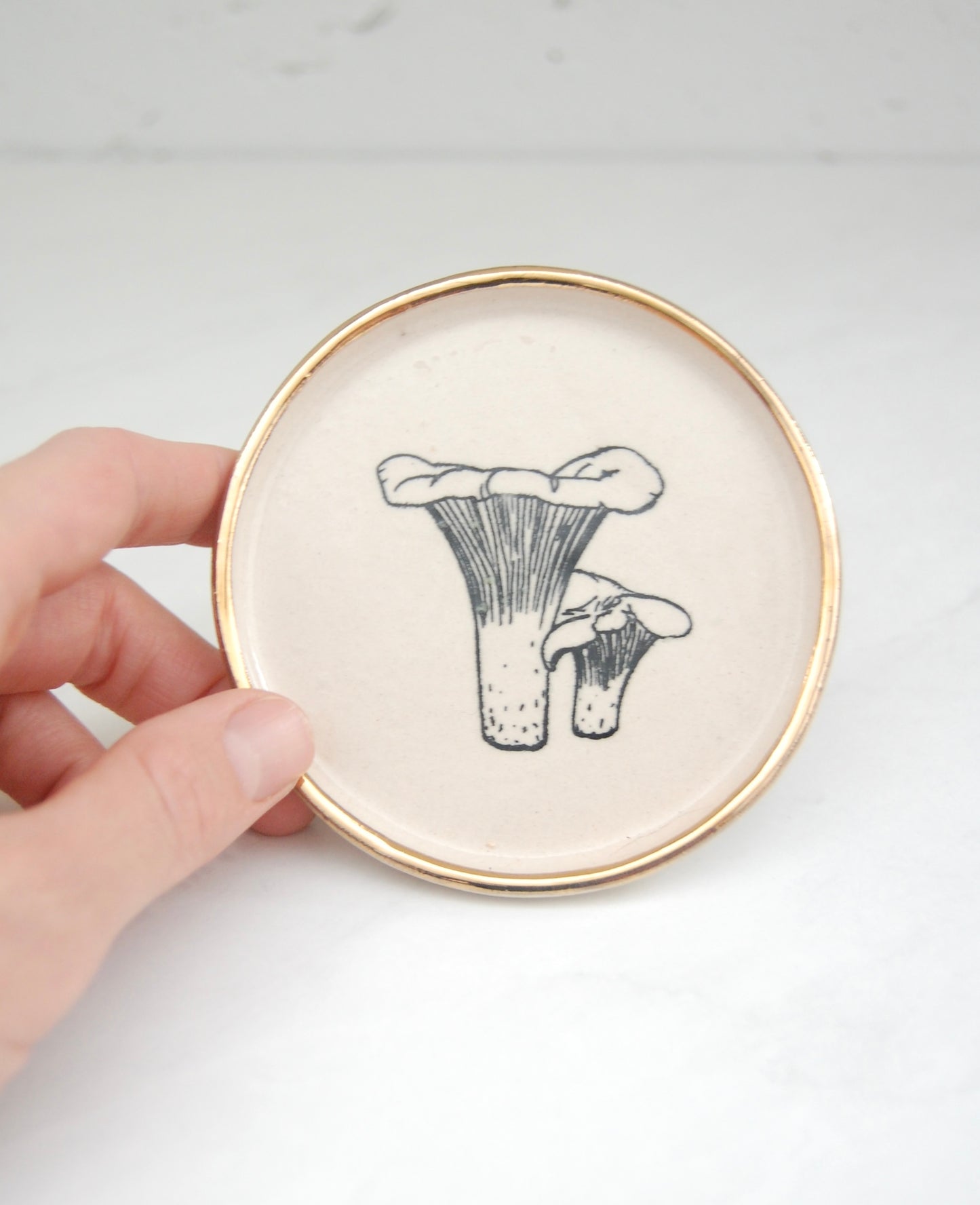 Chanterelle Mushroom: Decor Dish