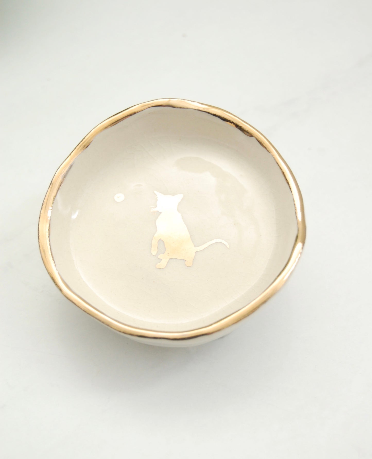 Curious Kitten : Tiny Decor Dish