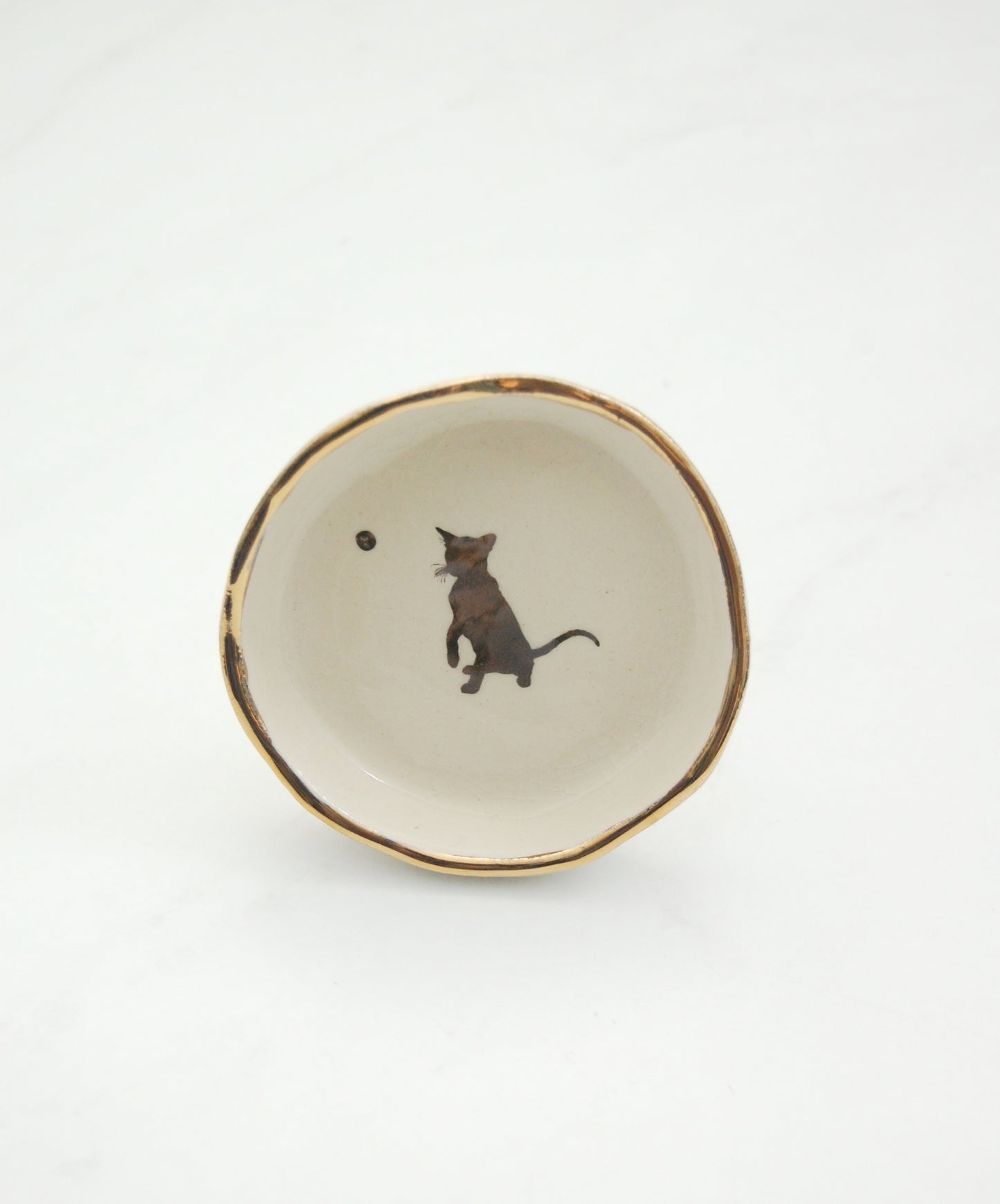 Curious Kitten : Tiny Decor Dish