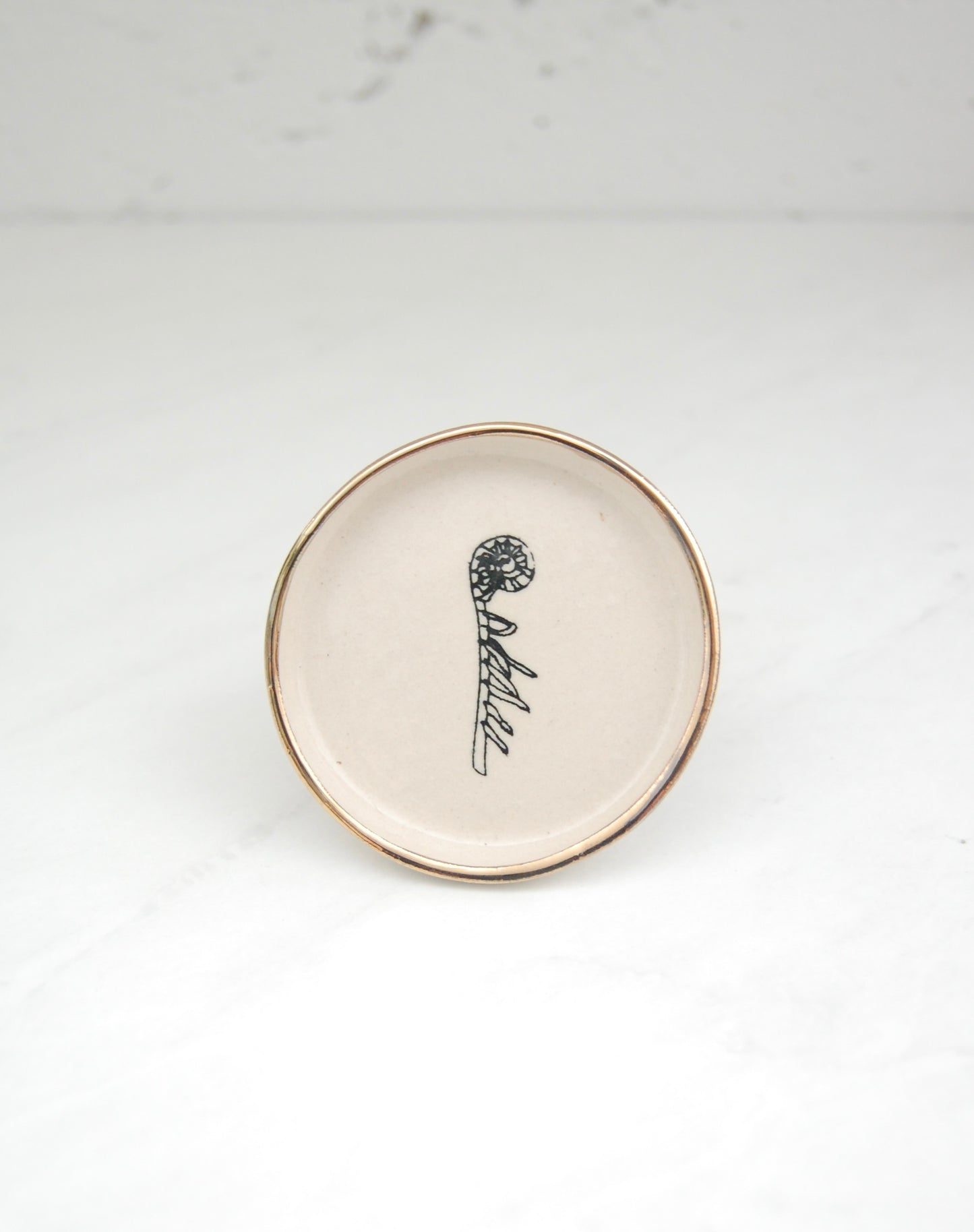 Petite Fiddlehead: Tiny Decor Dish
