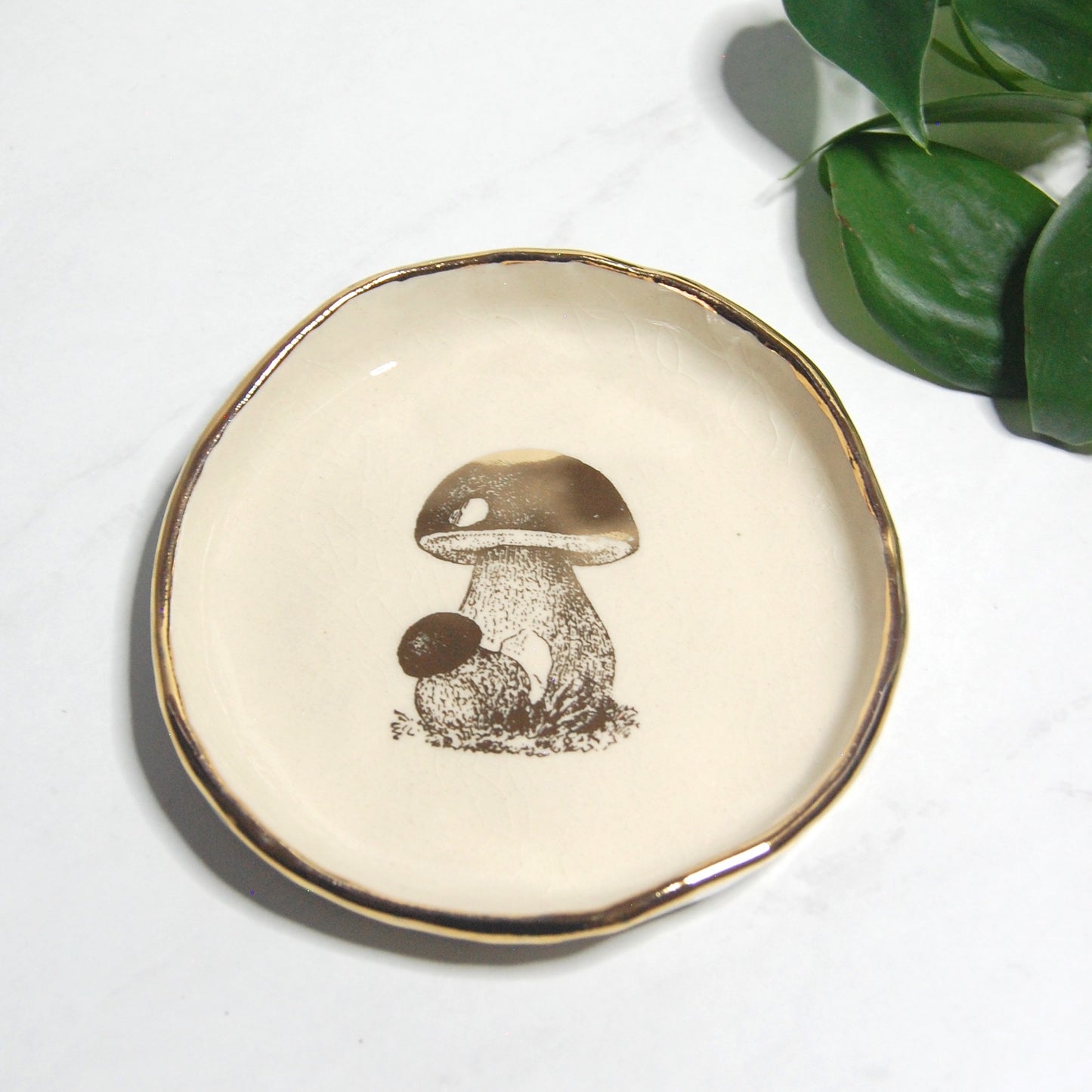 Bolete Mushroom Decor Dish