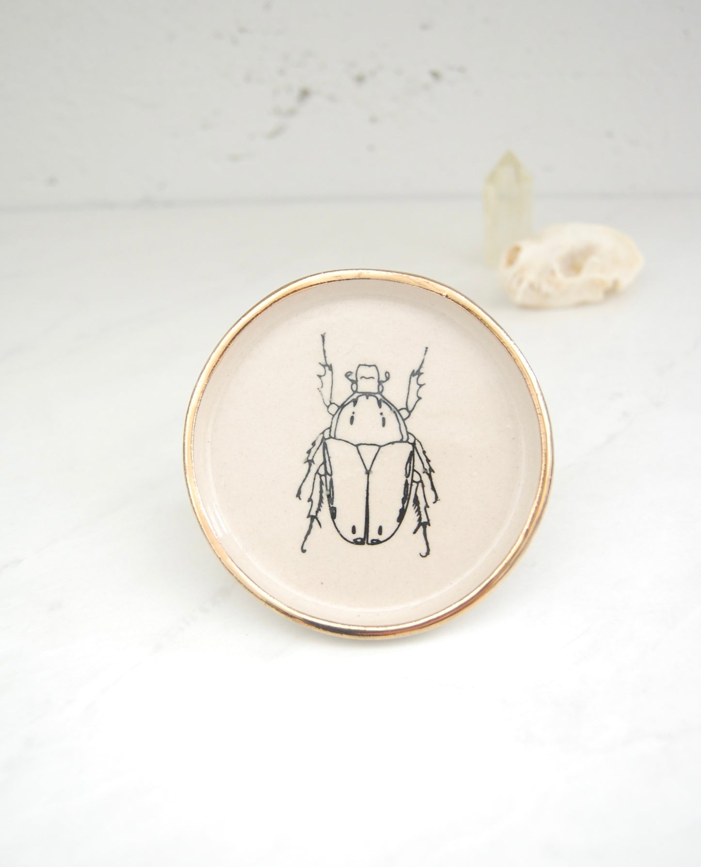 Beetle Sketch :Decor Dish