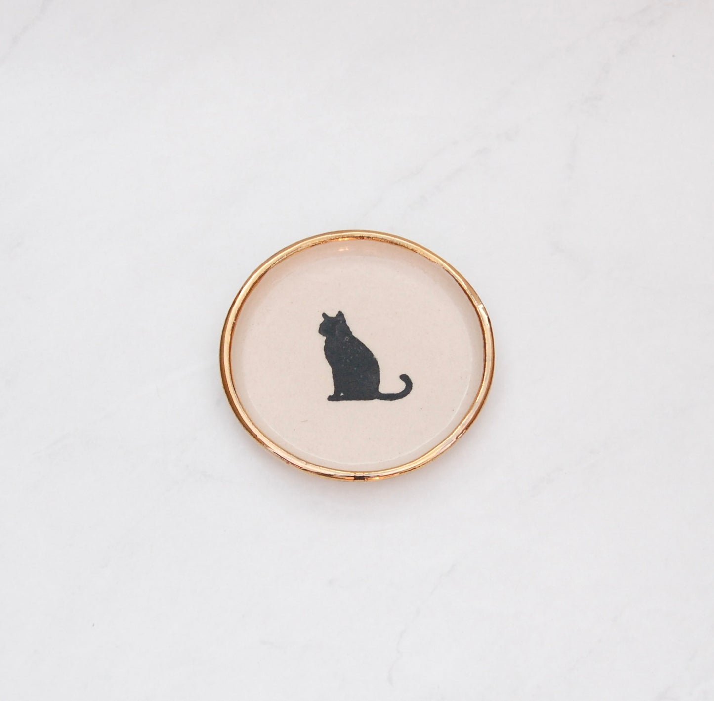 Sitting Cat: Tiny Decor Dish