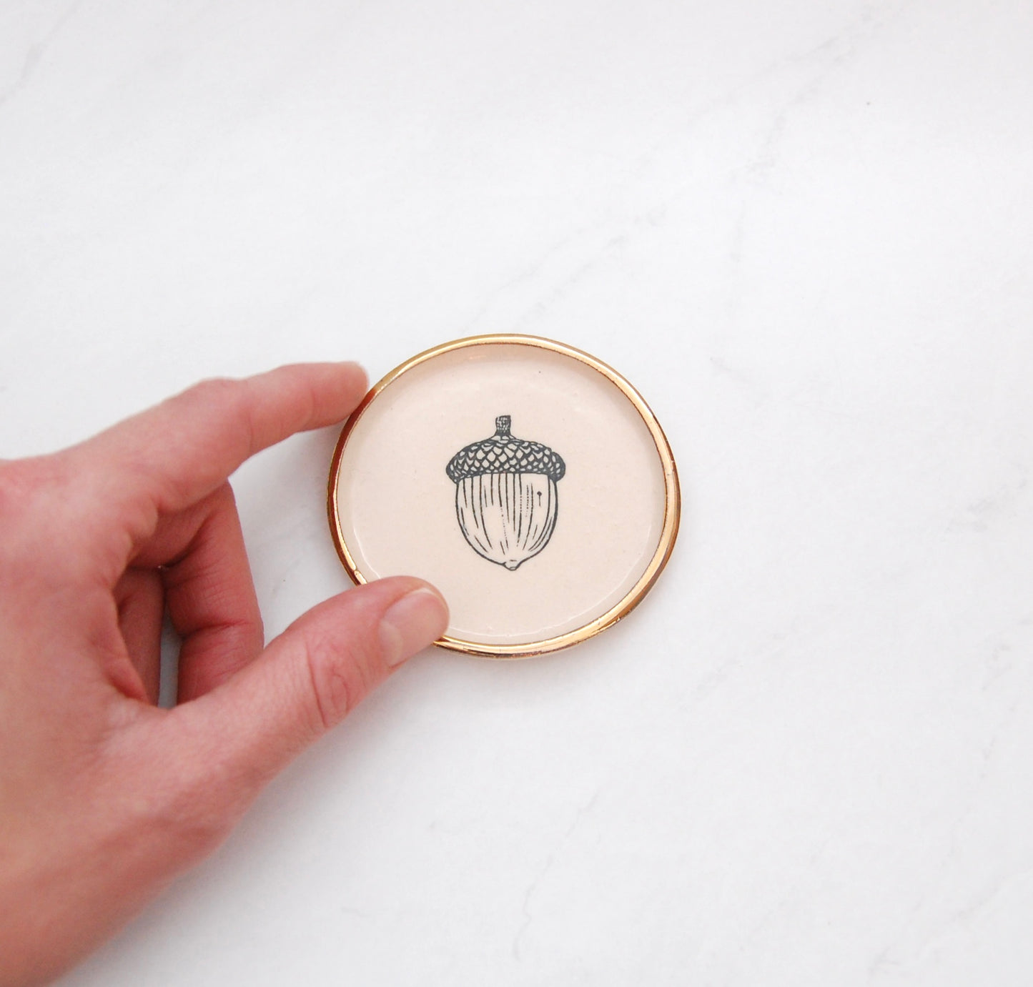 Acorn: Tiny Decor Dish (3”)