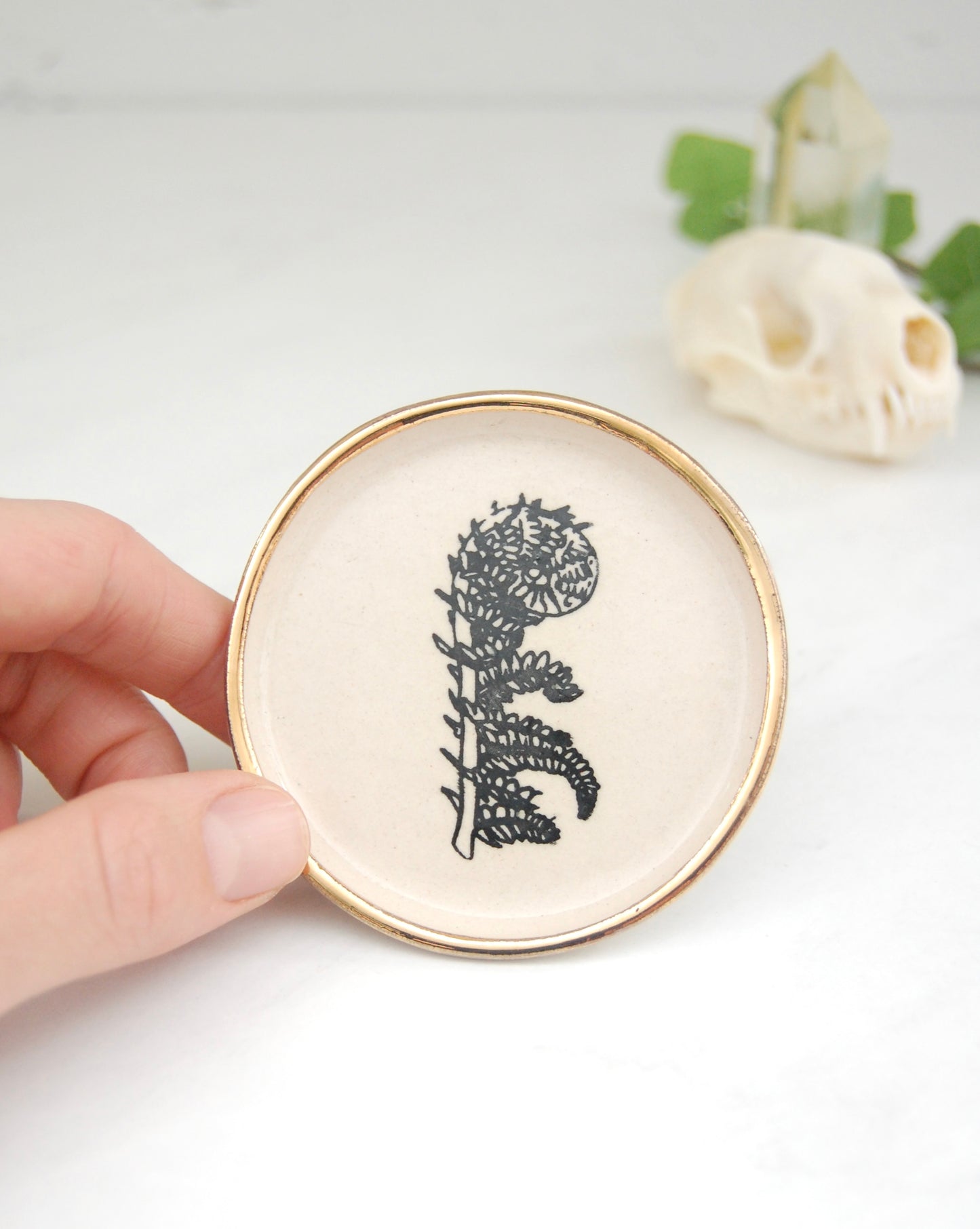 Fiddlehead: Tiny Decor Dish