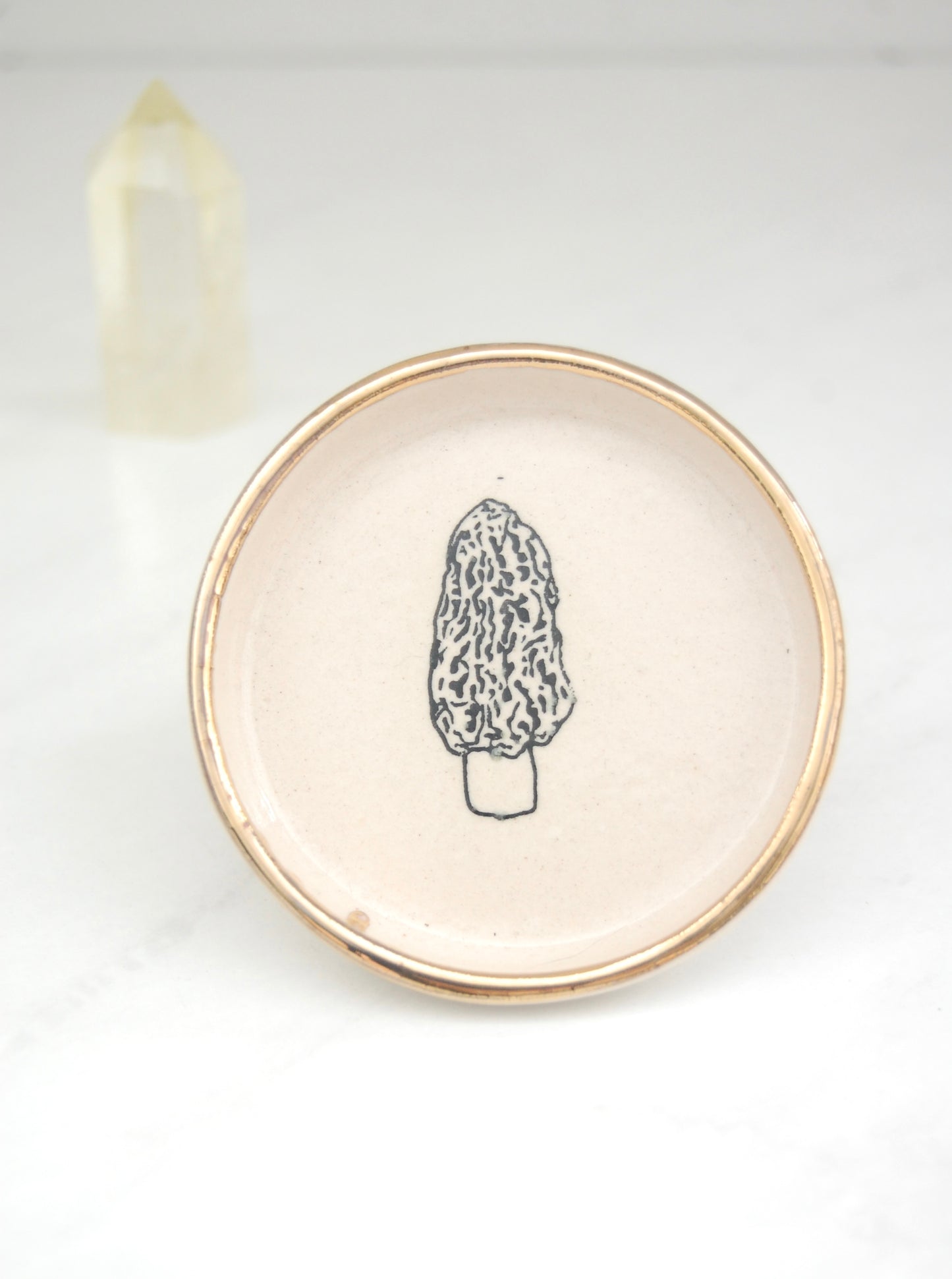 Morel Mushroom: Tiny Decor Dish