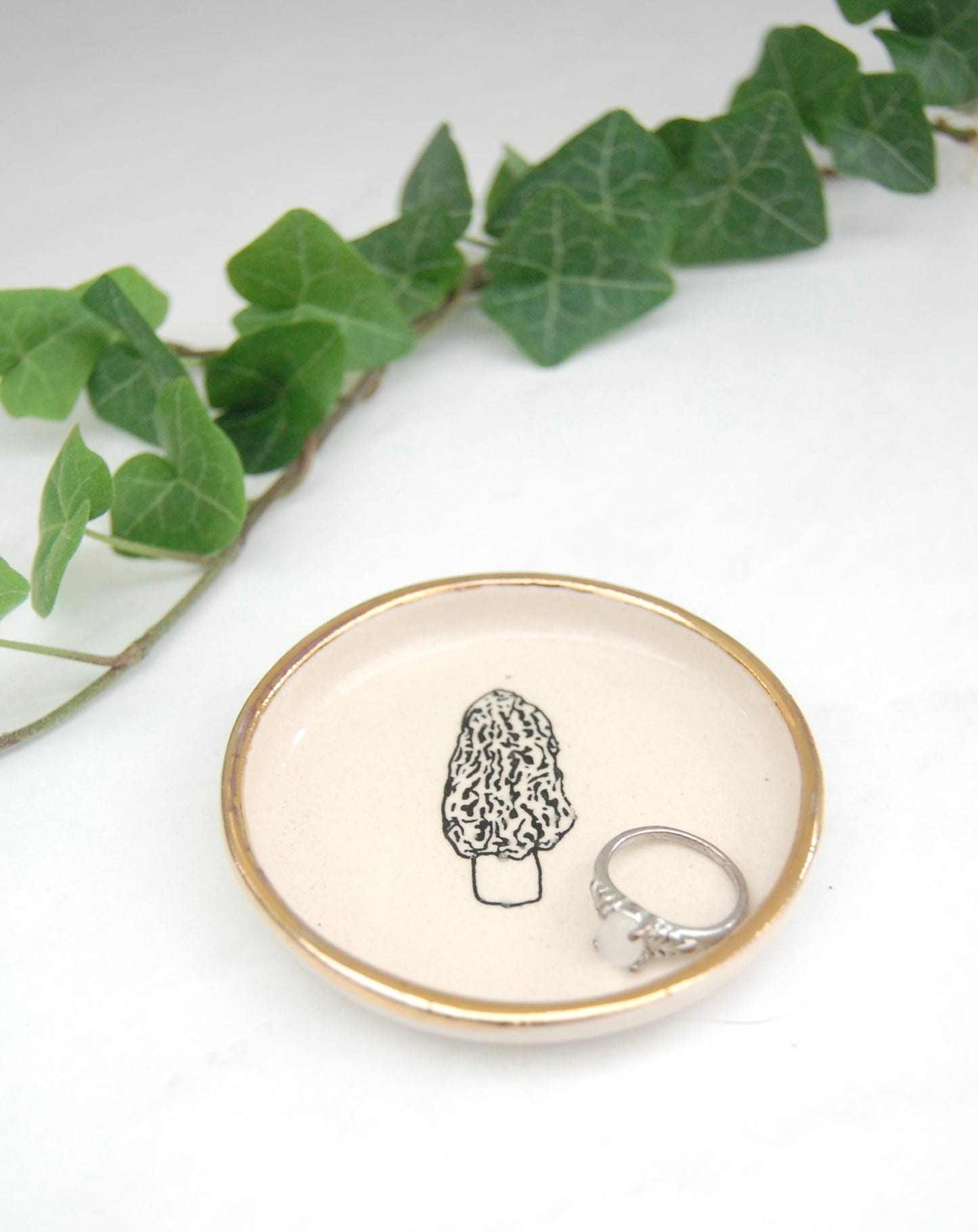 Morel Mushroom: Tiny Decor Dish