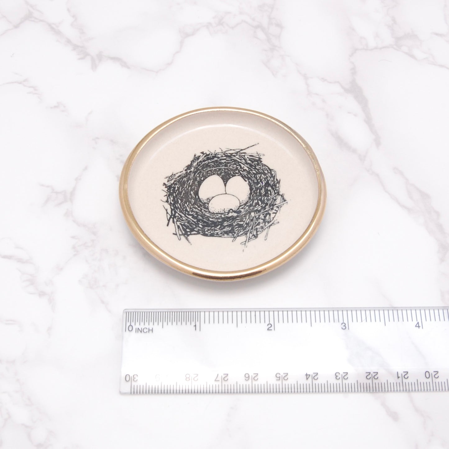 Bird Nest: Tiny Decor Dish (3”)