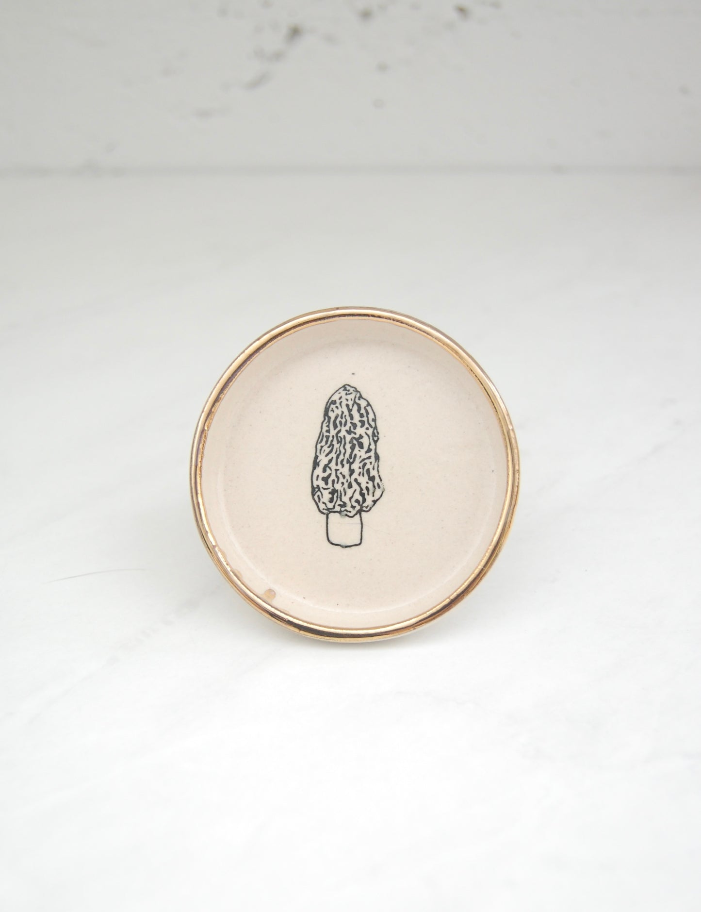 Morel Mushroom: Tiny Decor Dish