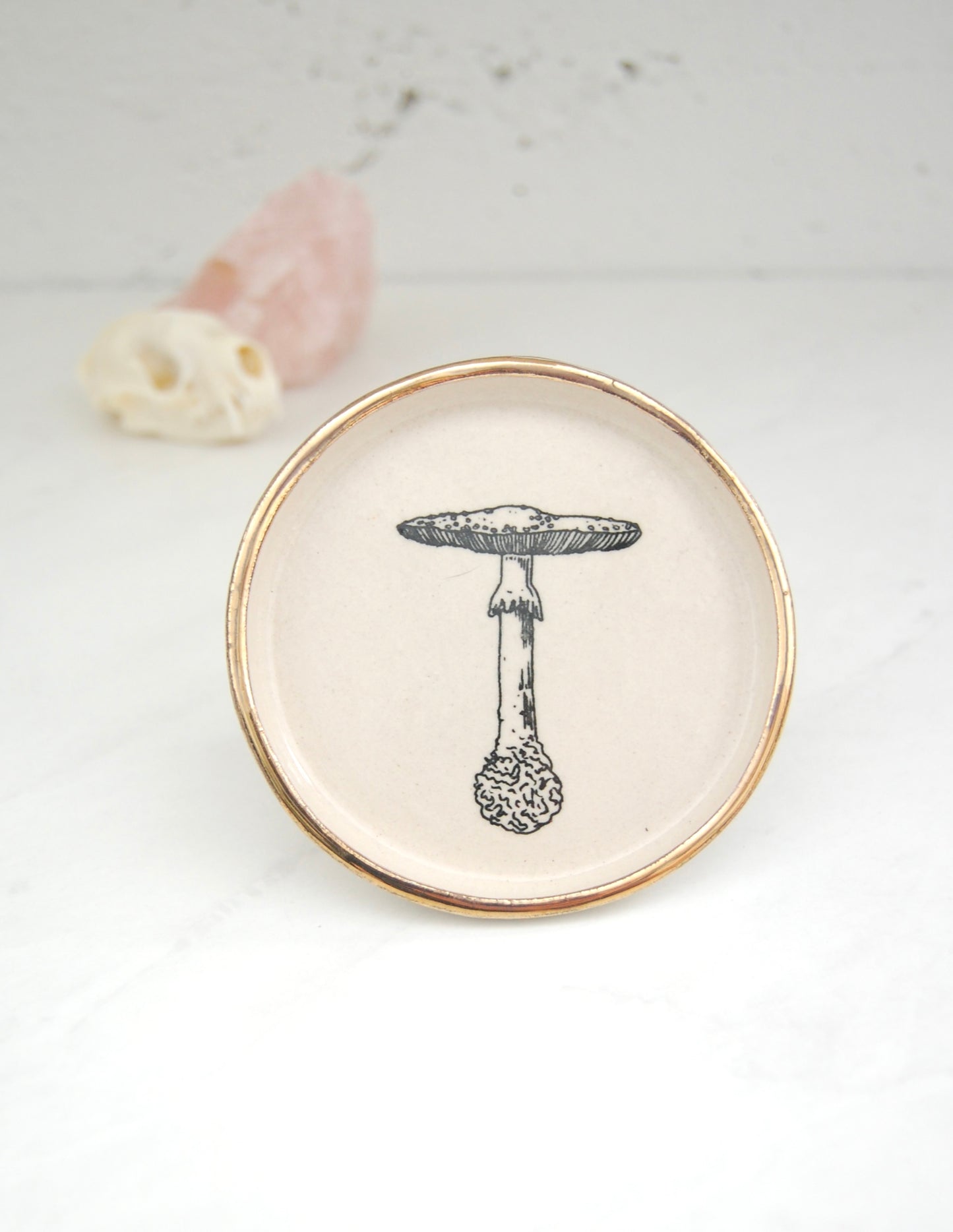 Amanita Mushroom: Decor Dish