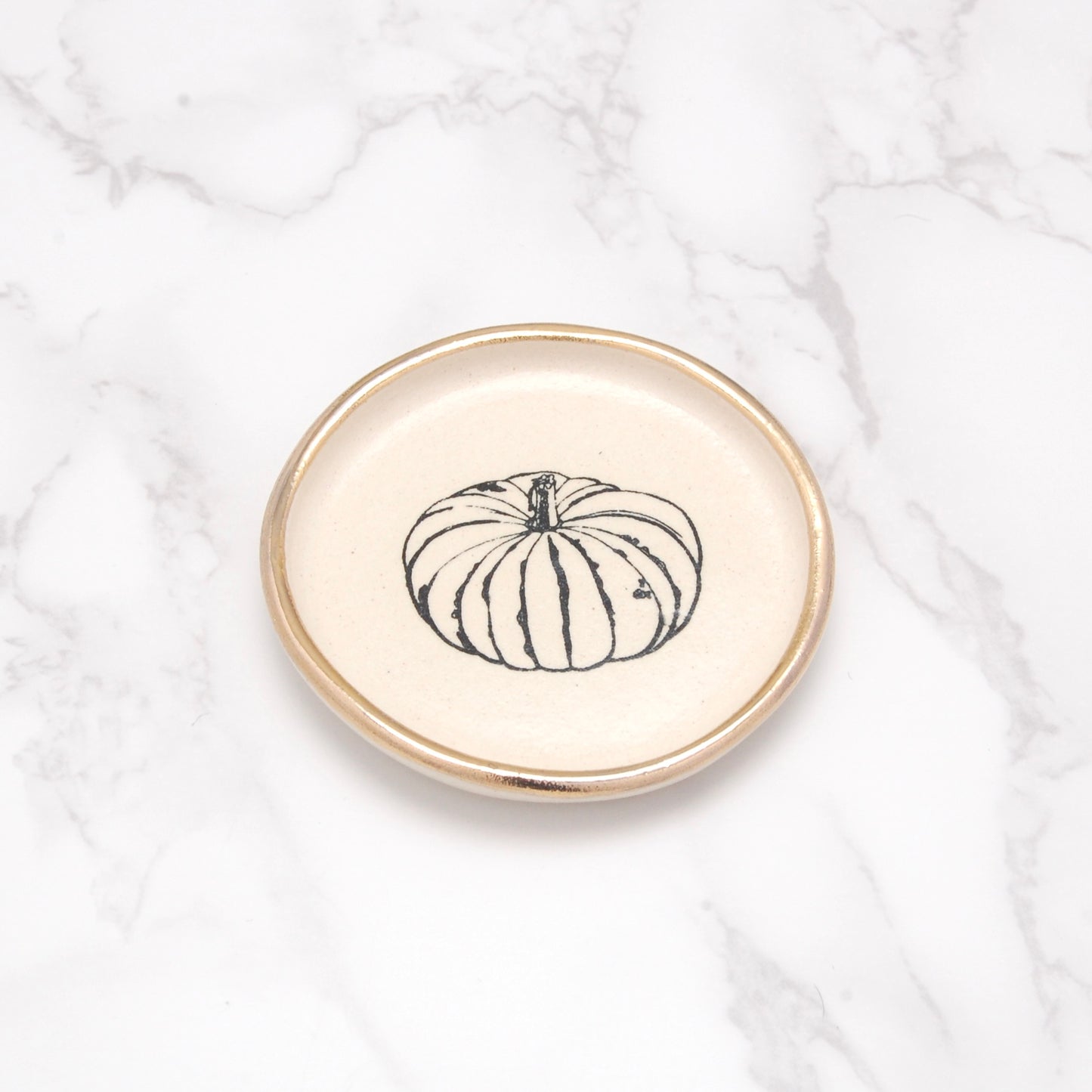 Pumpkin: Tiny Decor Dish (3”)