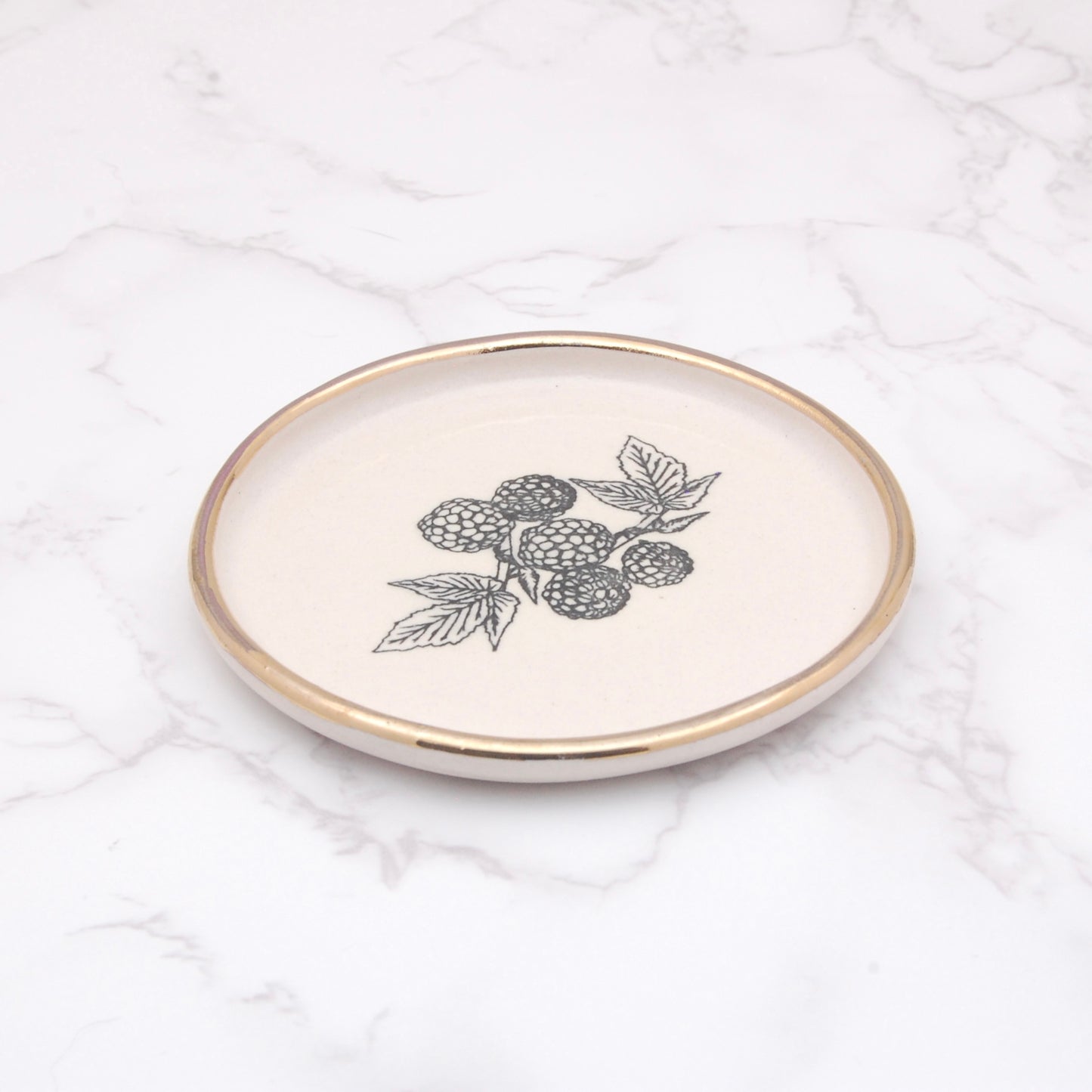 Raspberry: Decor Dish (4”)