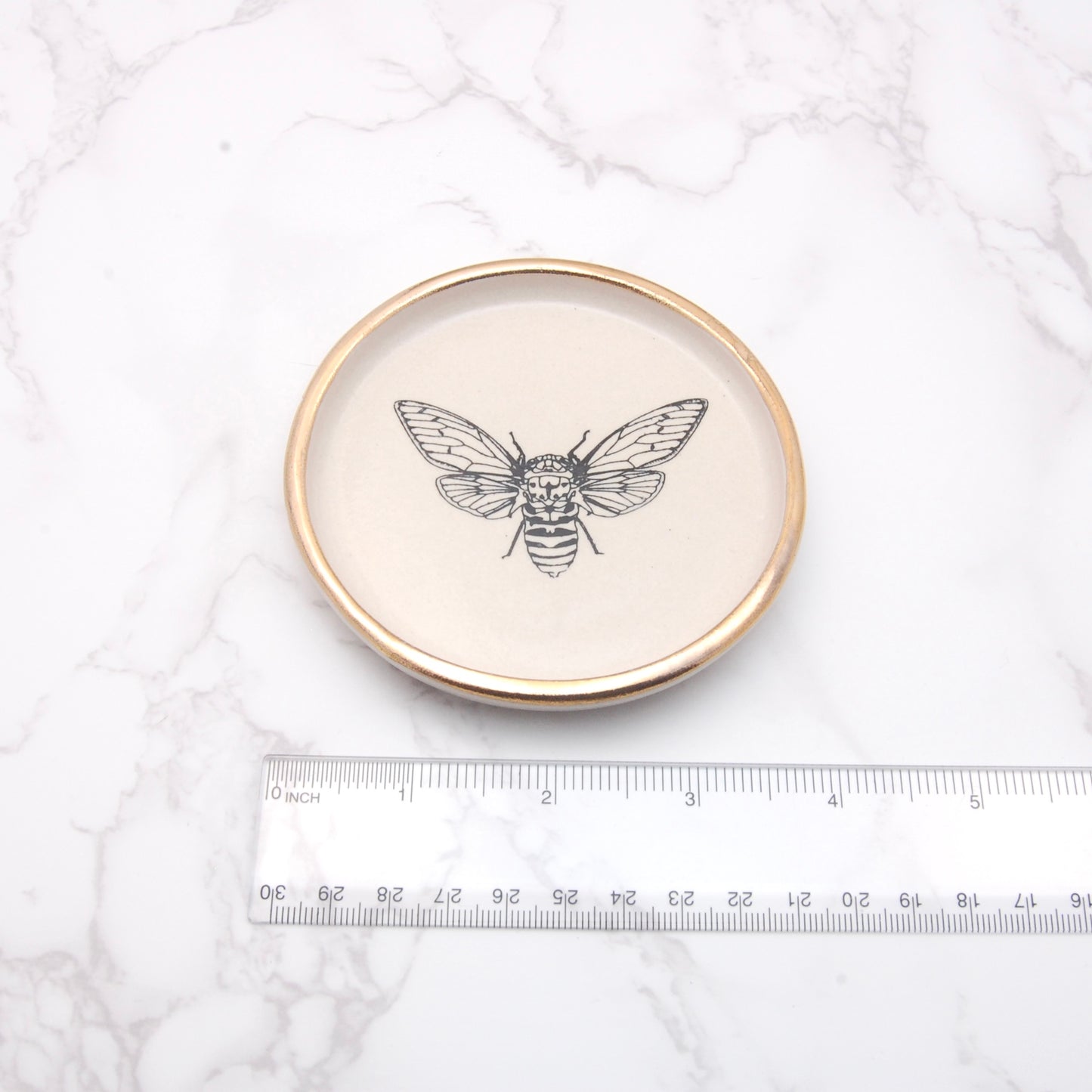 Cicada: Decor Dish (4”)