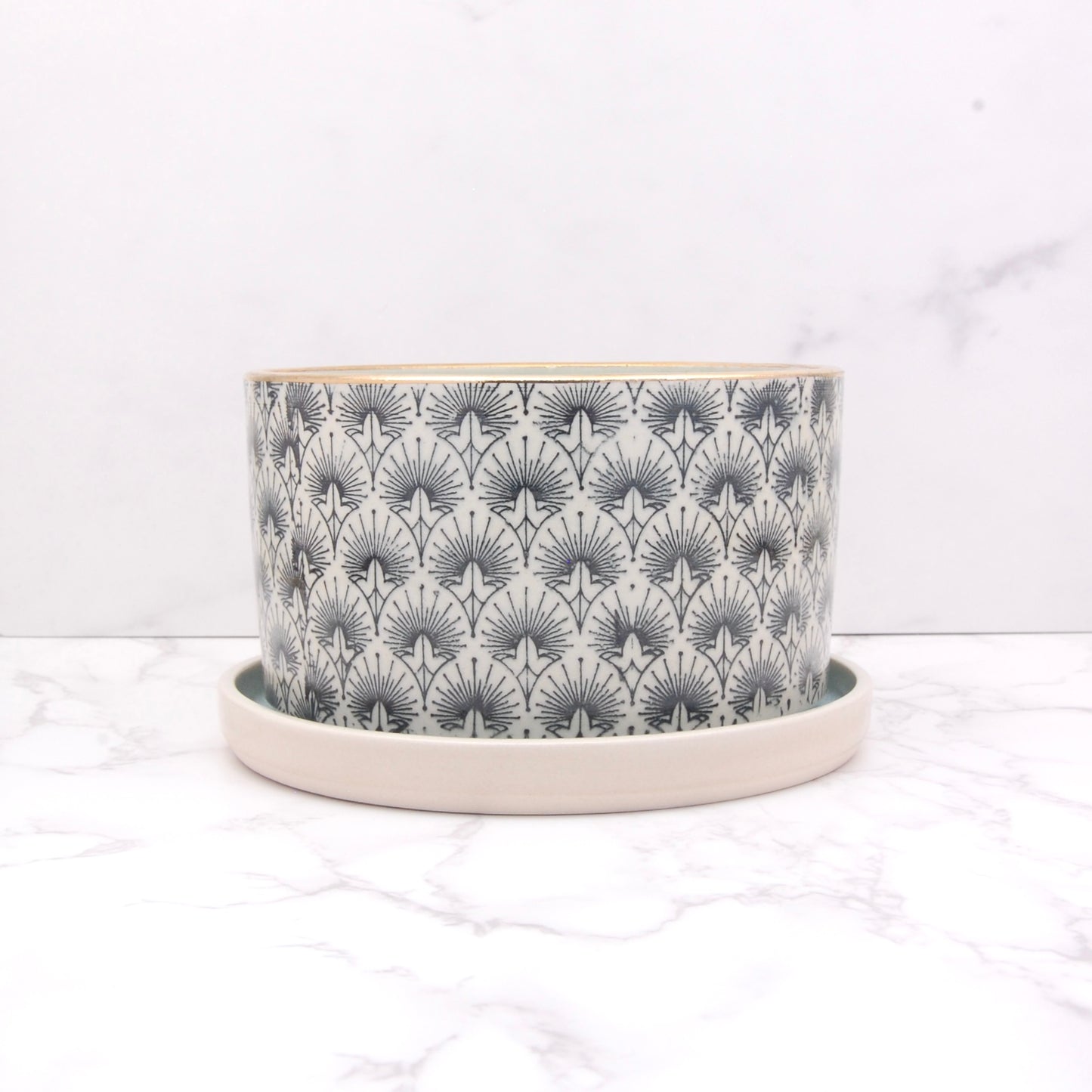 Sun Burst: Short Plant Pot (4”)