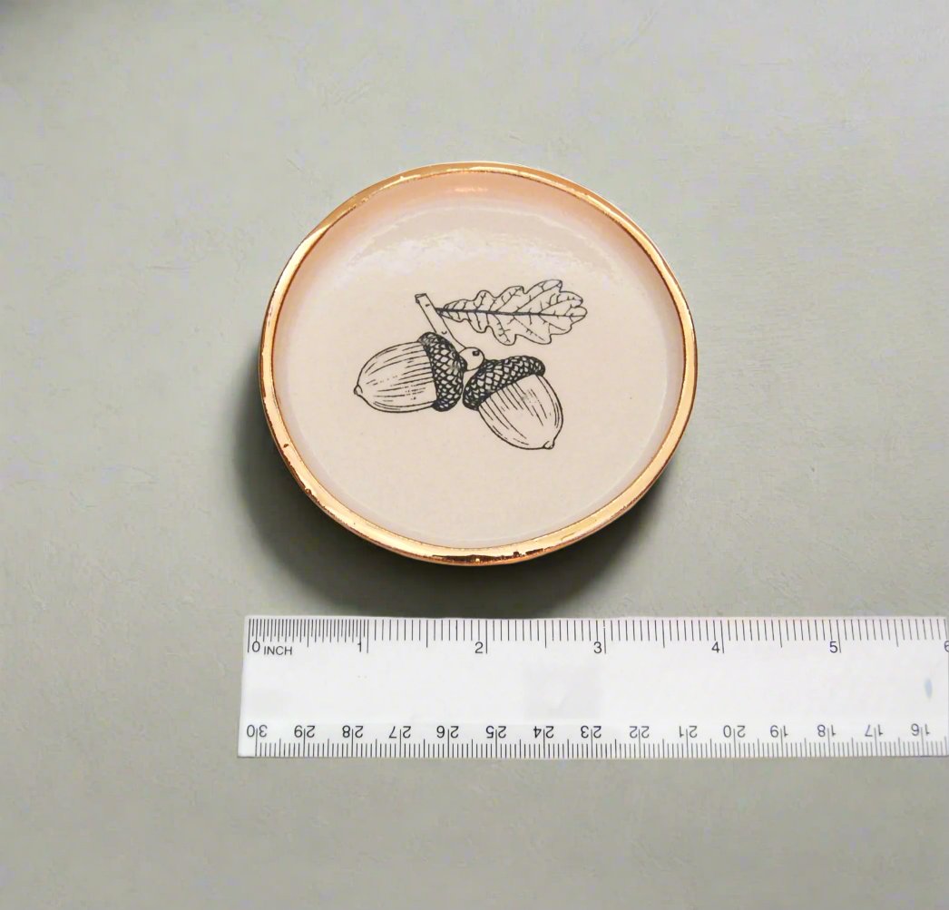 Acorn Decor Dish