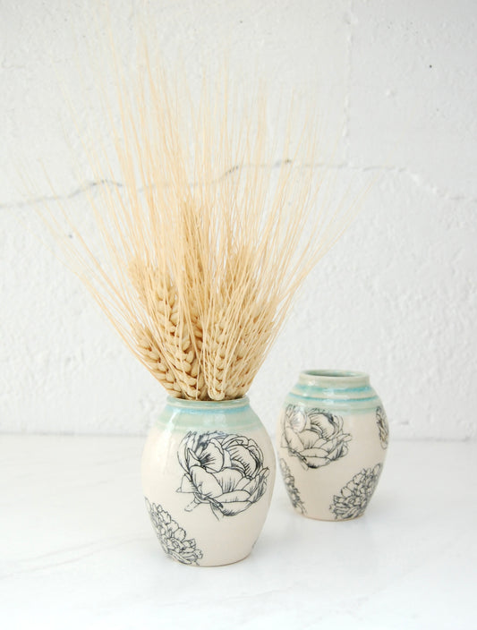 Peony Bud Vases