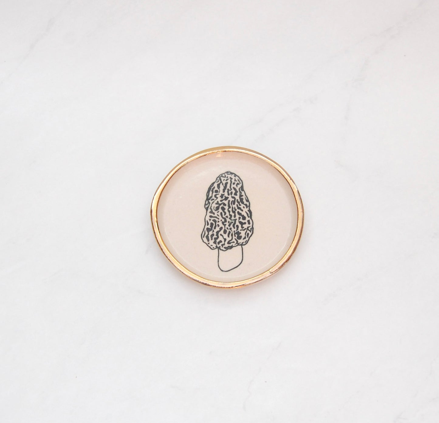 Morel Mushroom: Tiny Decor Dish