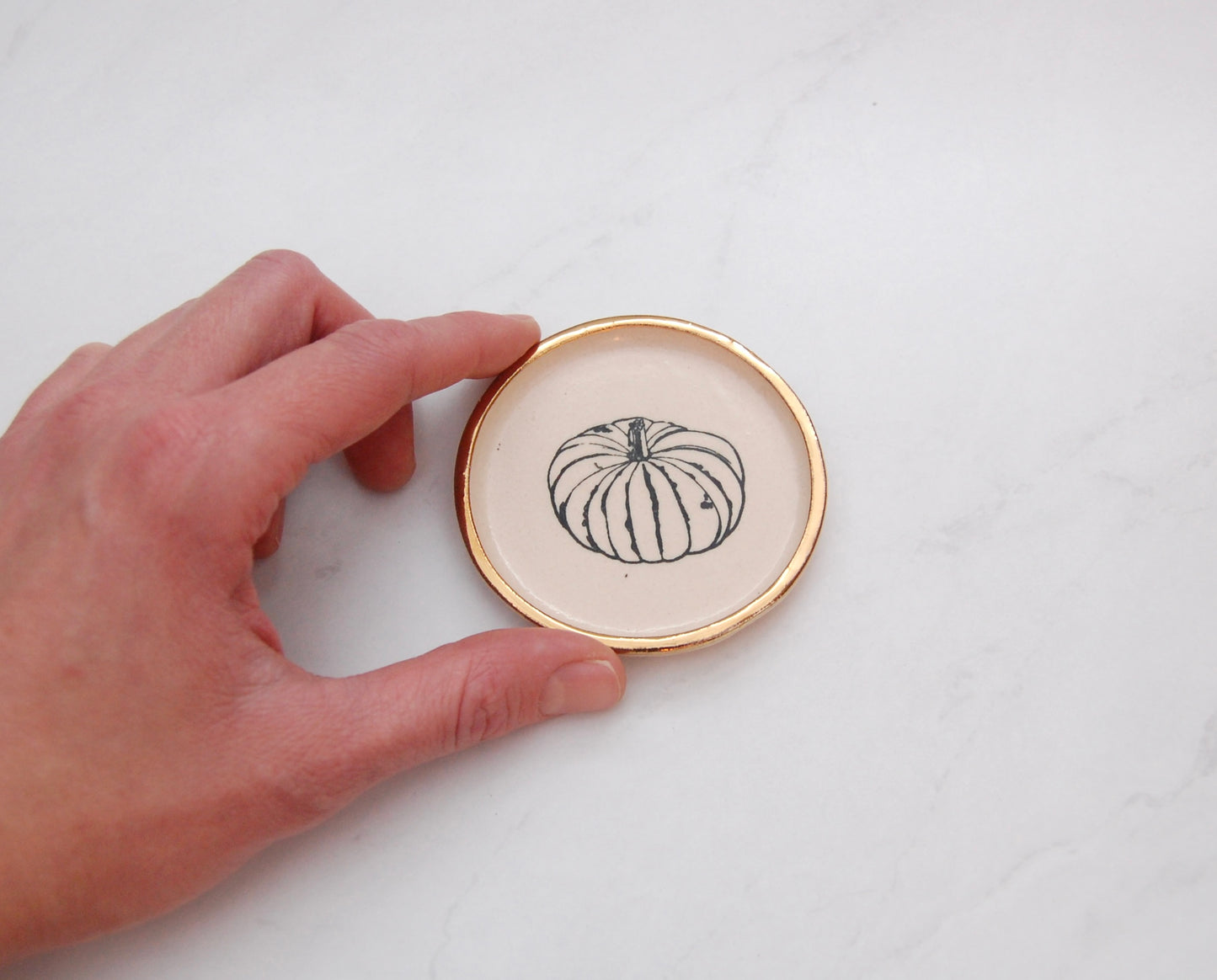 Pumpkin: Tiny Decor Dish