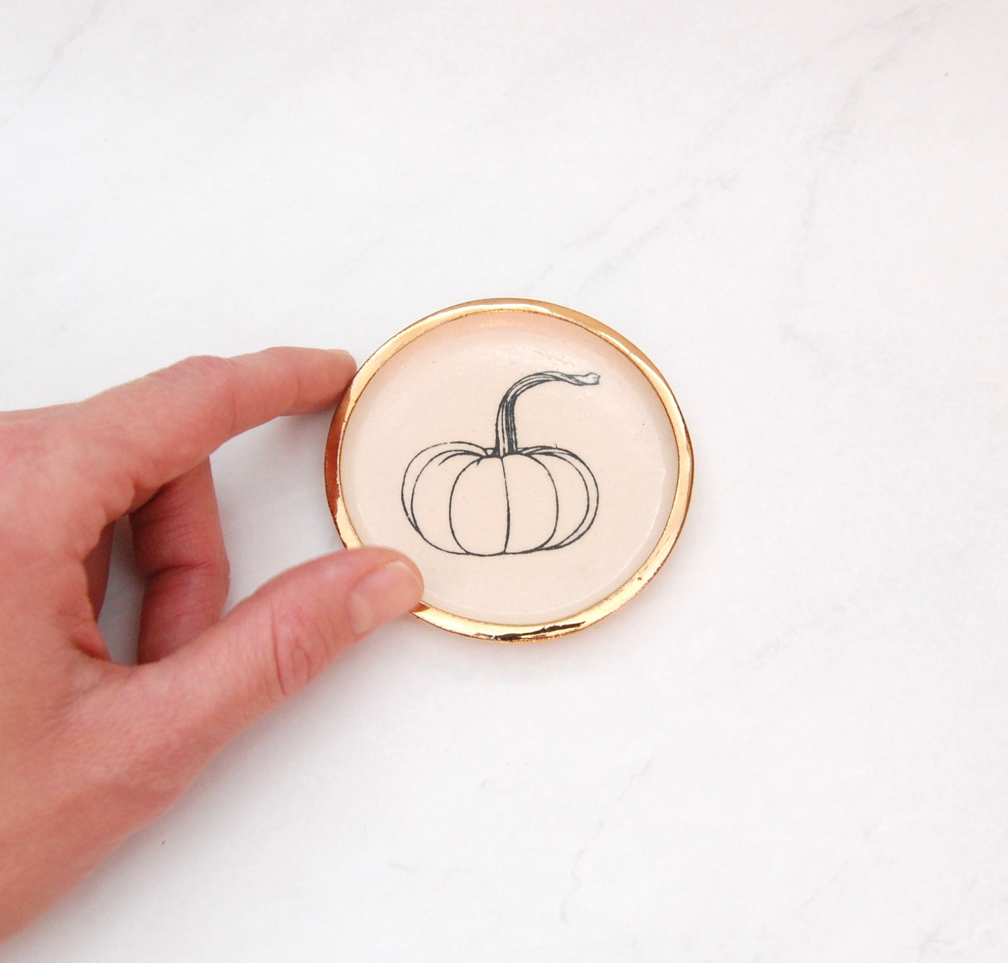 Pumpkin: Tiny Decor Dish