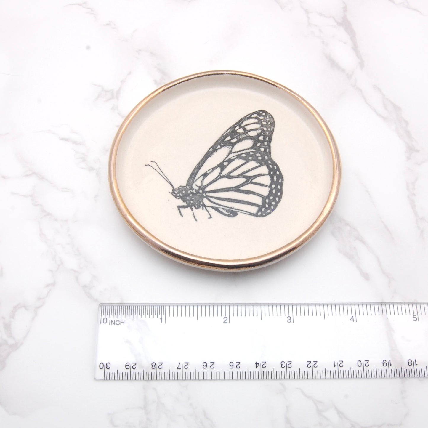 Monarch Butterfly: Decor Dish (4”)