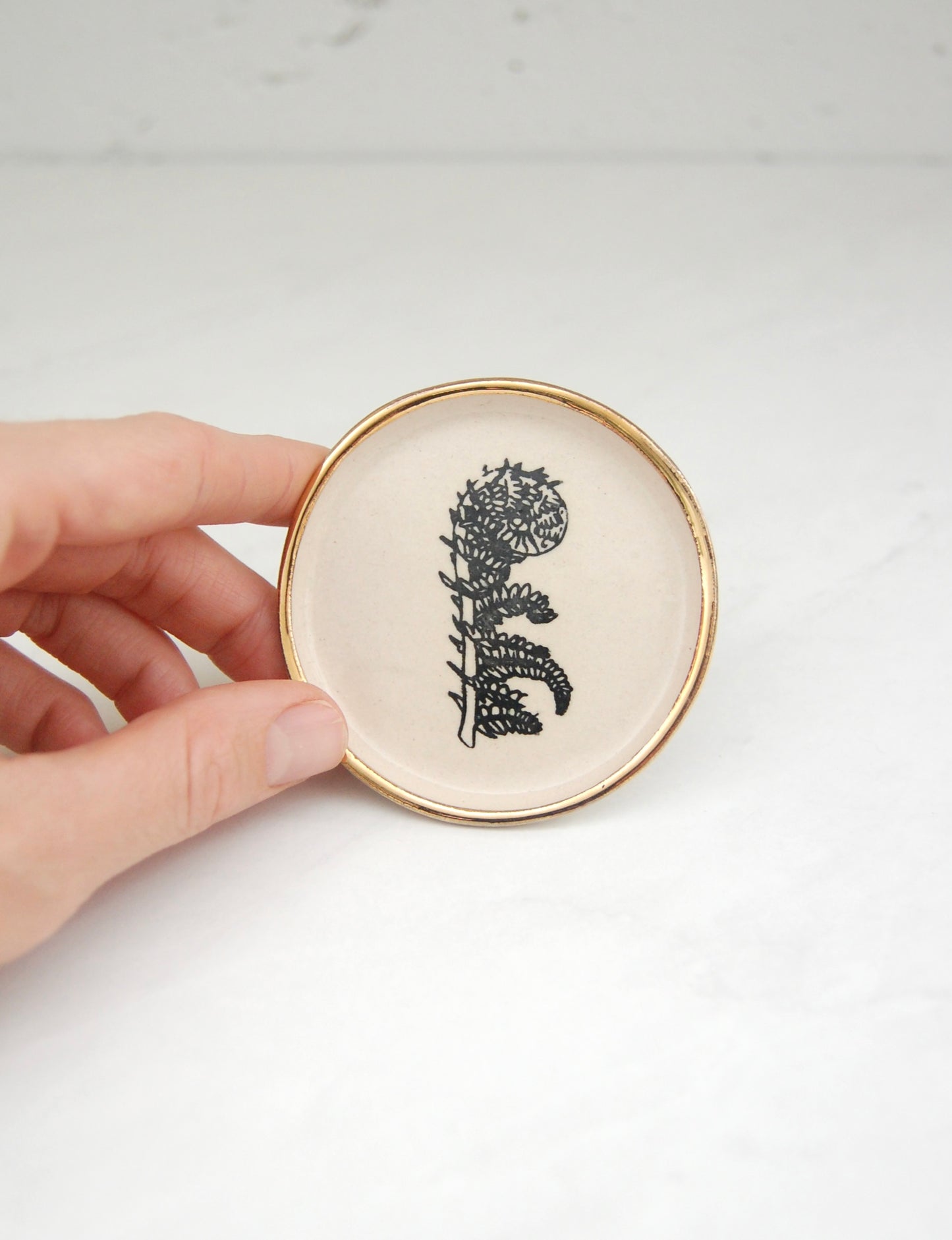 Fiddlehead: Tiny Decor Dish