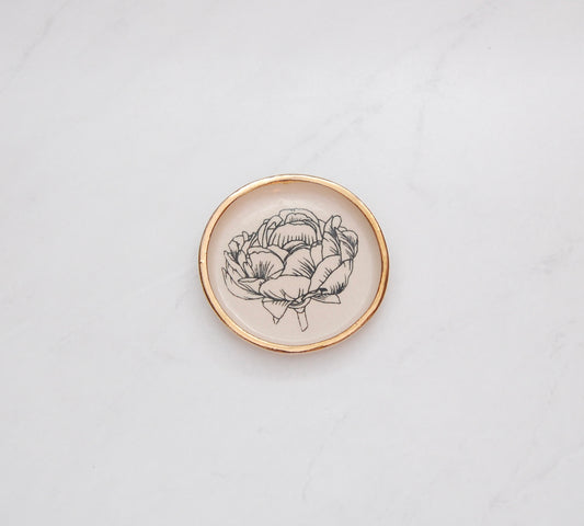 Peony: Tiny Decor Dish