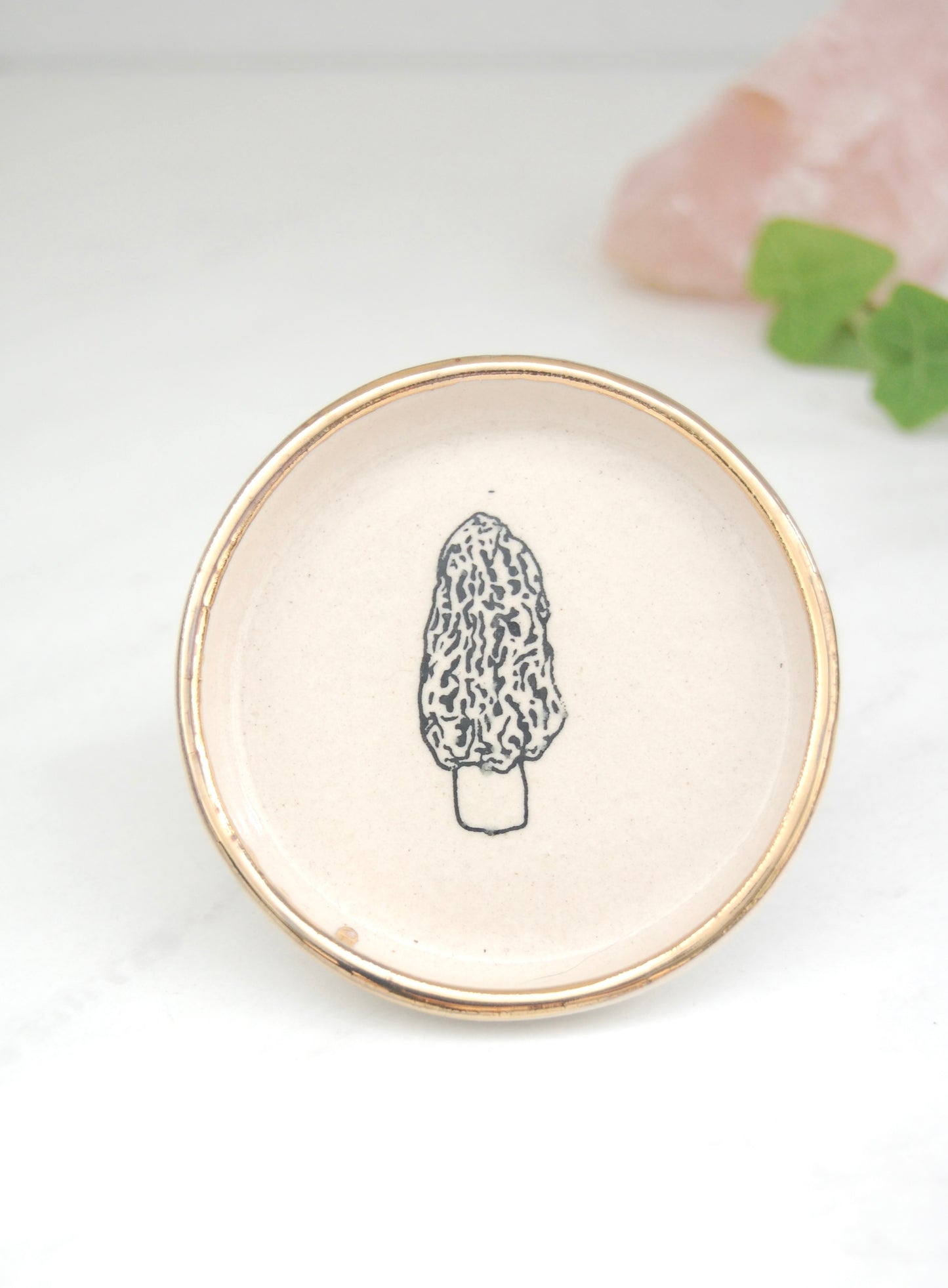 Morel Mushroom: Tiny Decor Dish