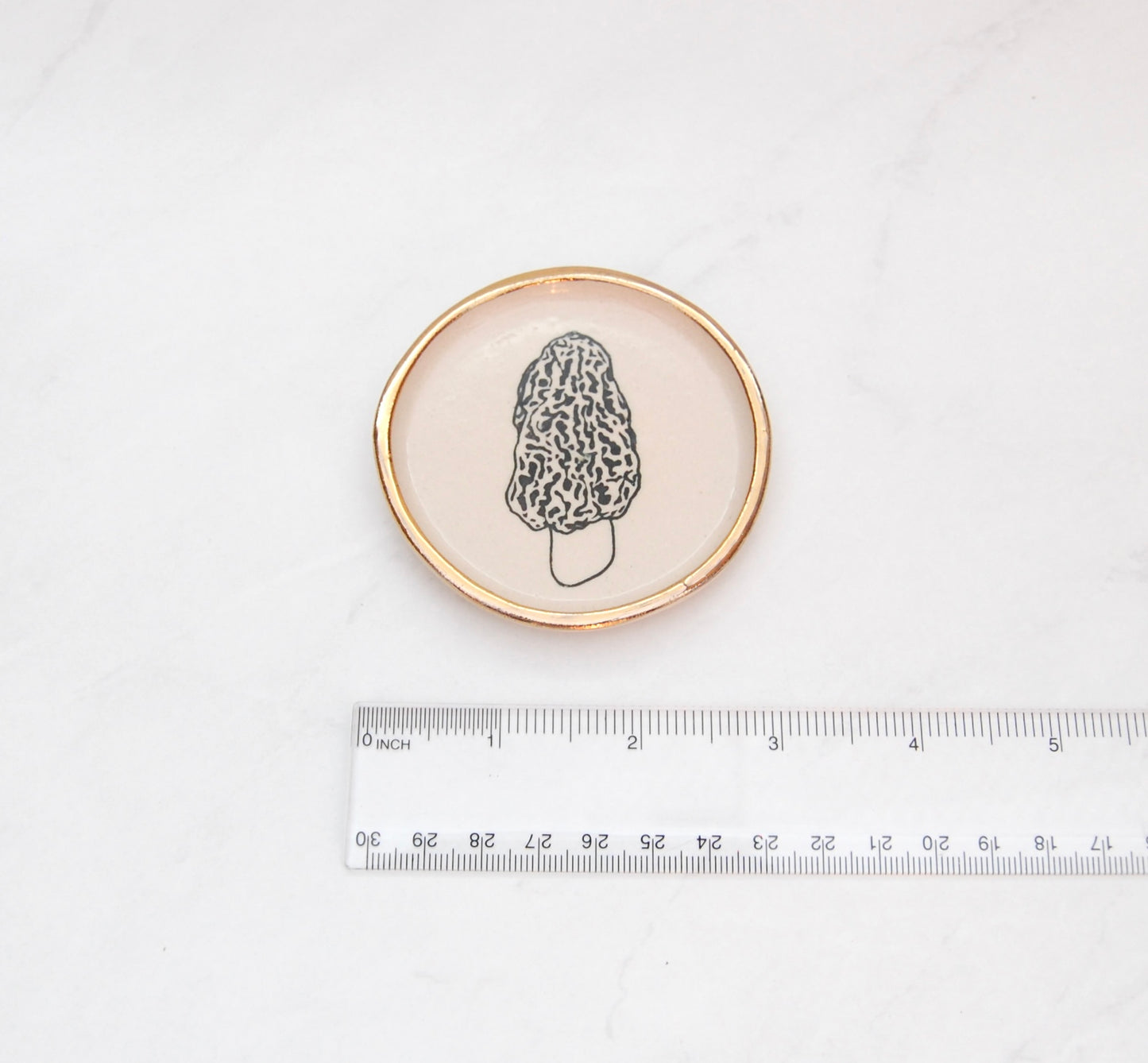 Morel Mushroom: Tiny Decor Dish