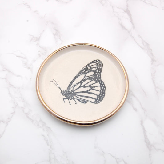 Monarch Butterfly: Decor Dish (4”)
