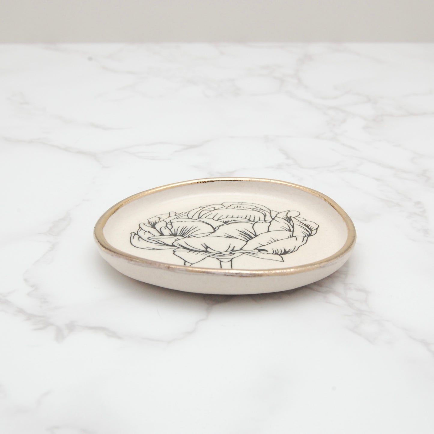 Peony No. 1: Tiny Decor Dish (3”)