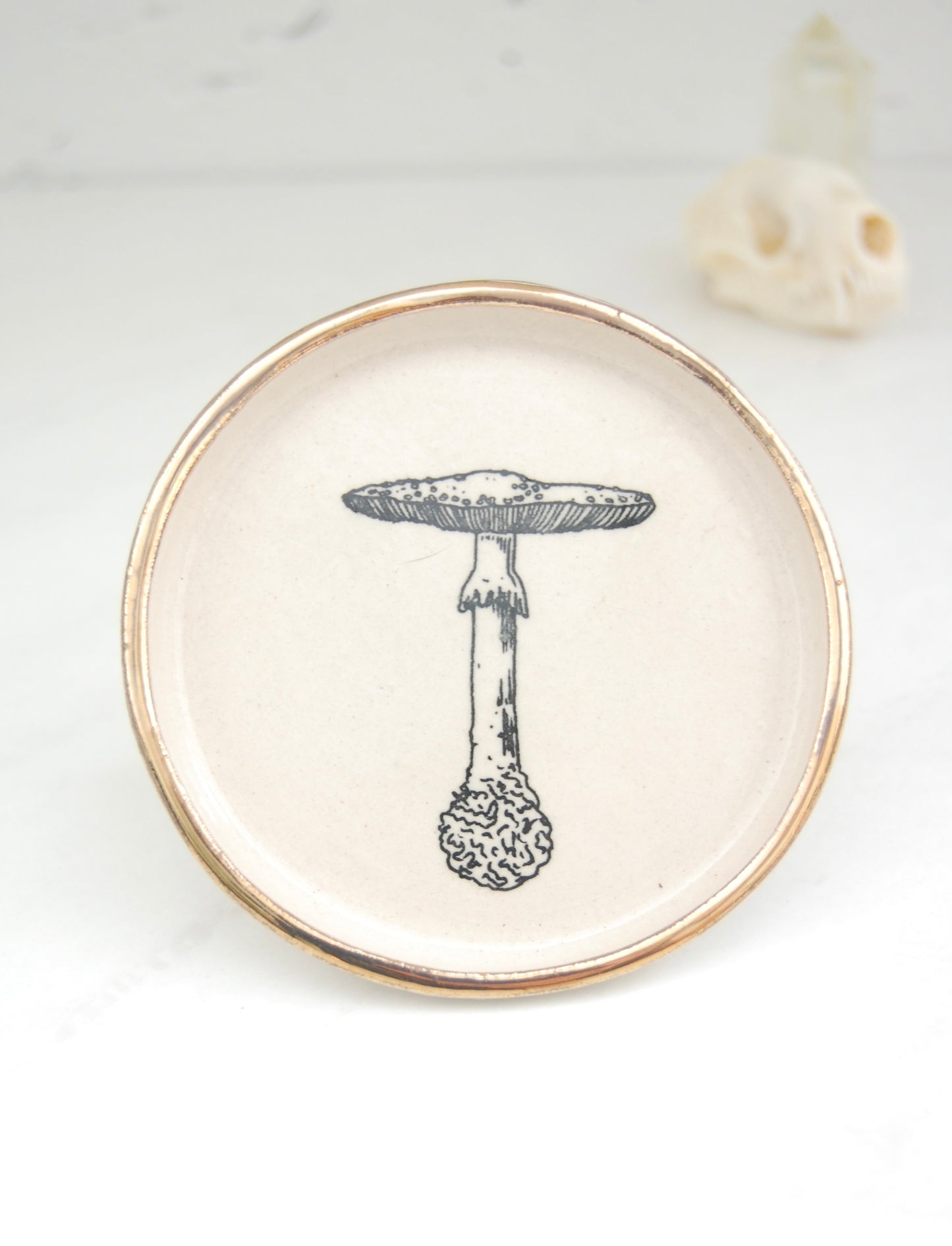 Amanita Mushroom: Decor Dish