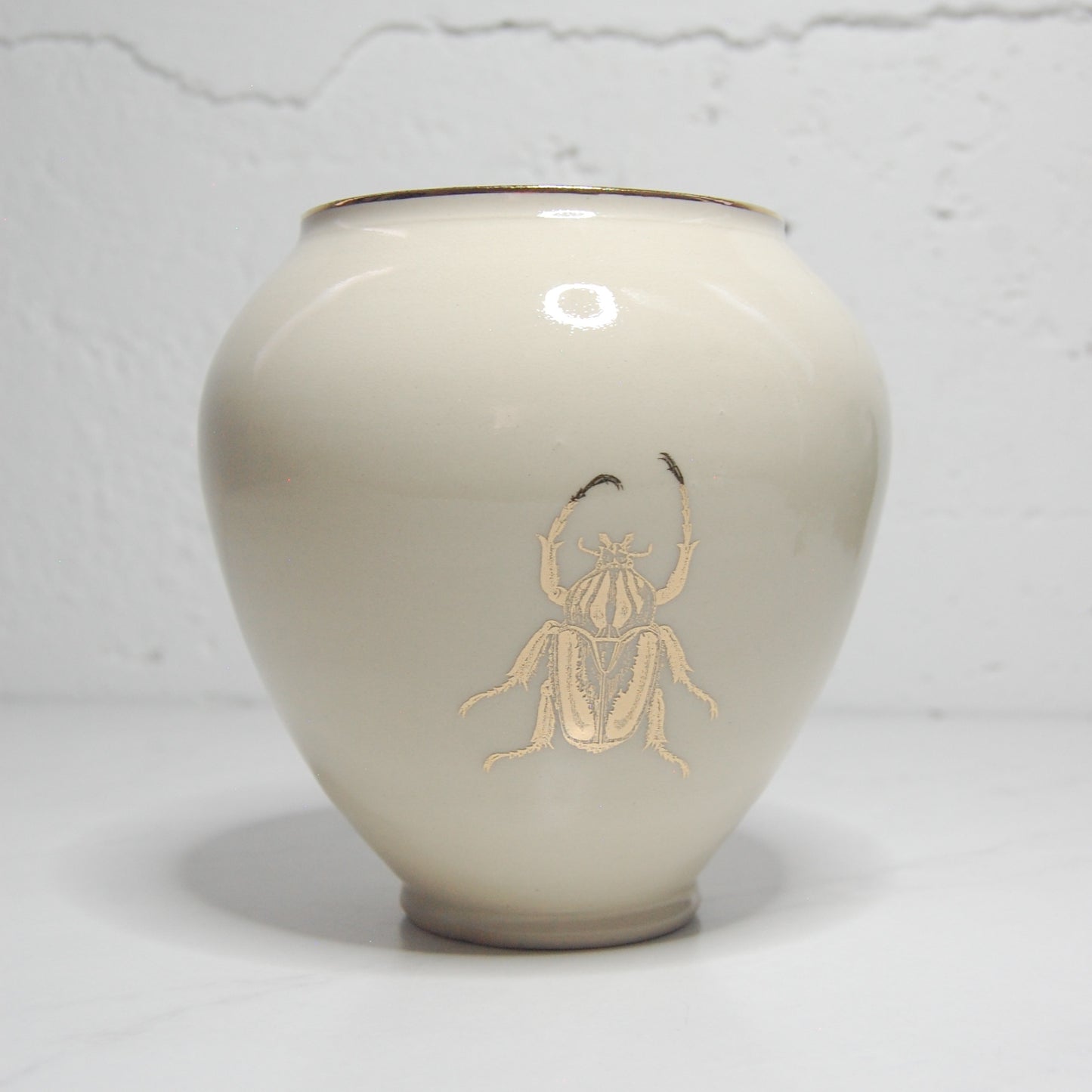 Goliath Beetle Vase